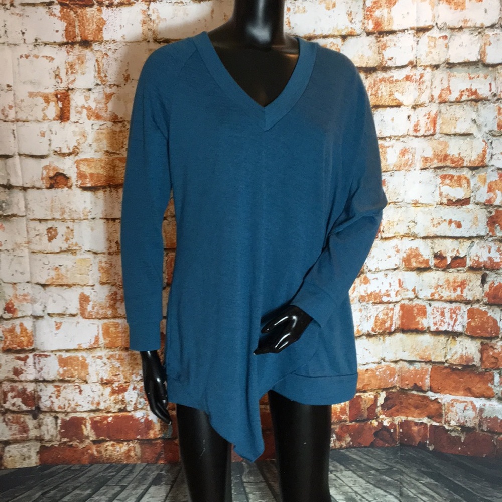 Soft Surroundings Long Sleeve V-Neck Top